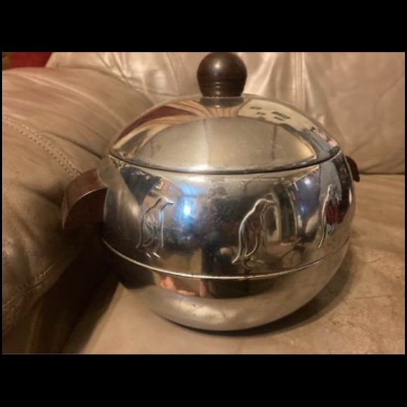 Mid century west bend penguin hot and cold server - Picture 3 of 8